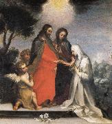 Francesco Vanni The Mystic Marriage of St.Catherine of Siena oil